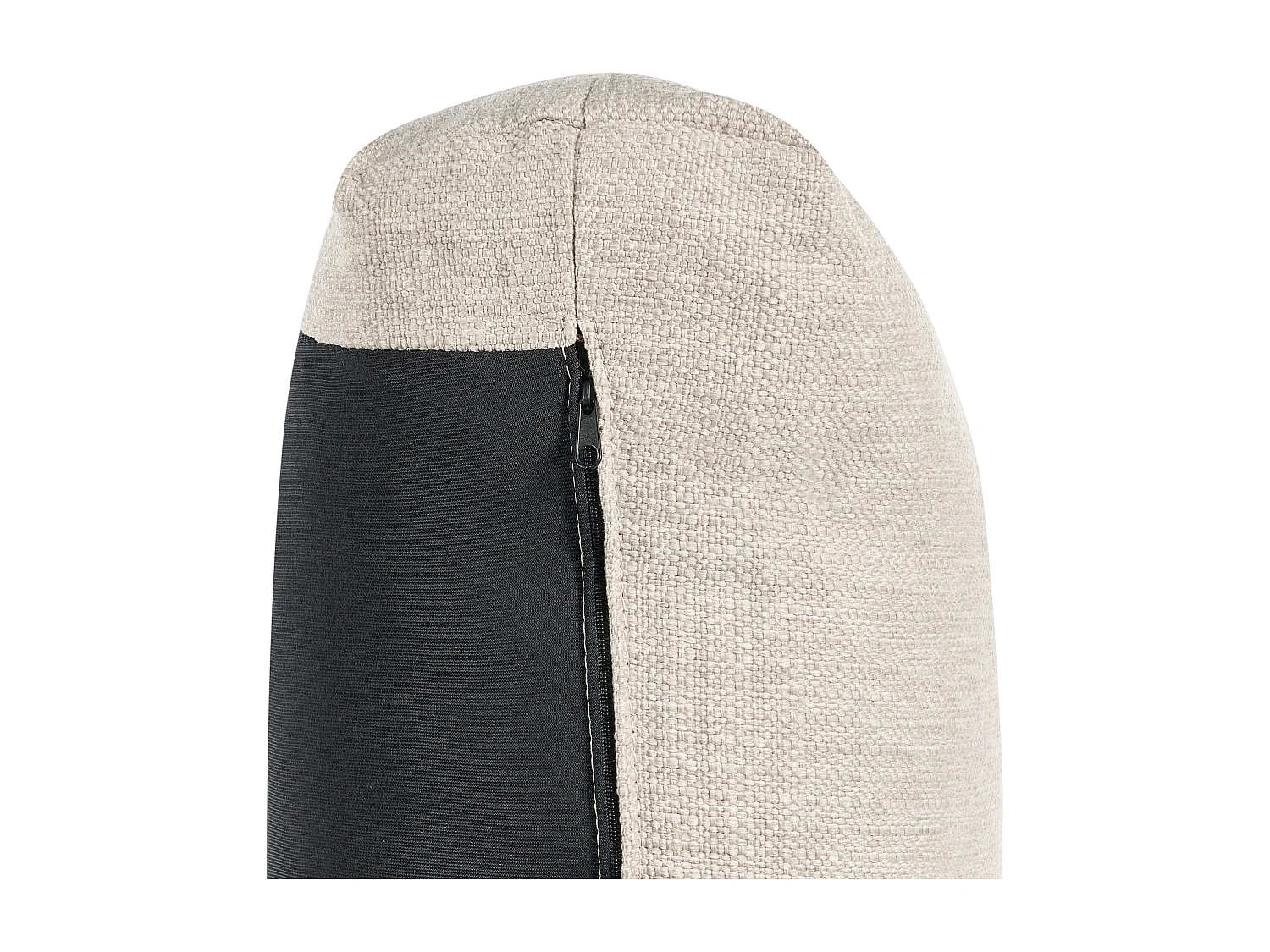 Bank LUVOS Stof Lichtbeige 3-zitter