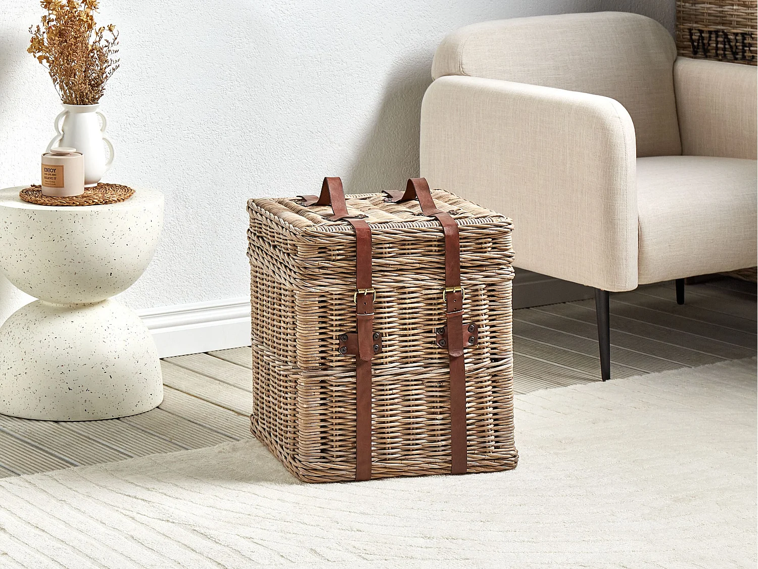 Cesto MADABA Rattan Natural