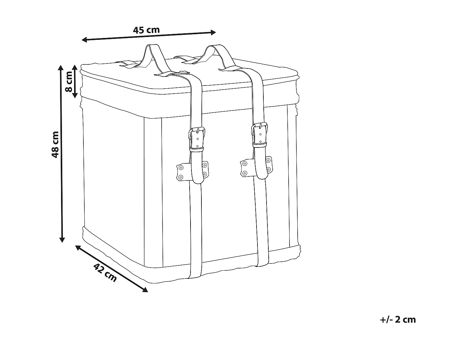 Cesto MADABA Rattan Natural