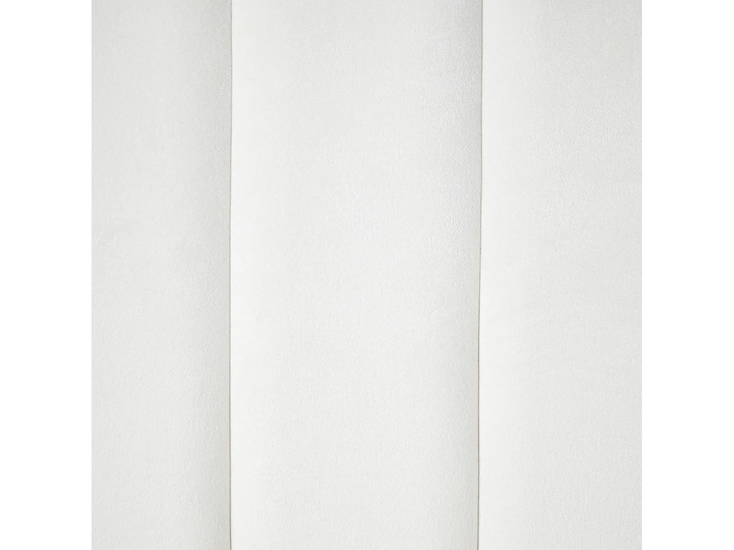 Fauteuil MALUNG Velours Blanc cassé