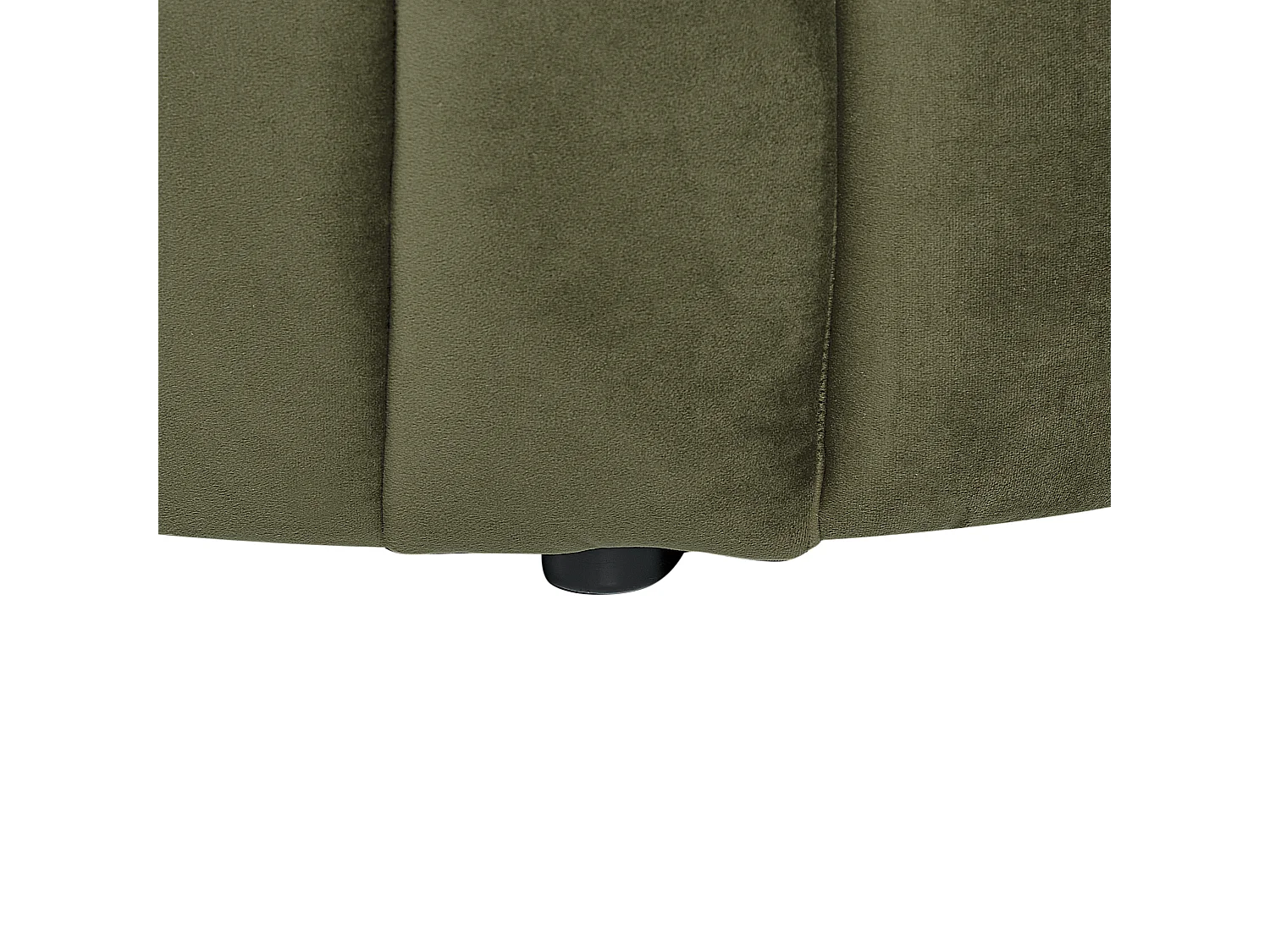 Poltrona MALUNG Veludo Verde escuro