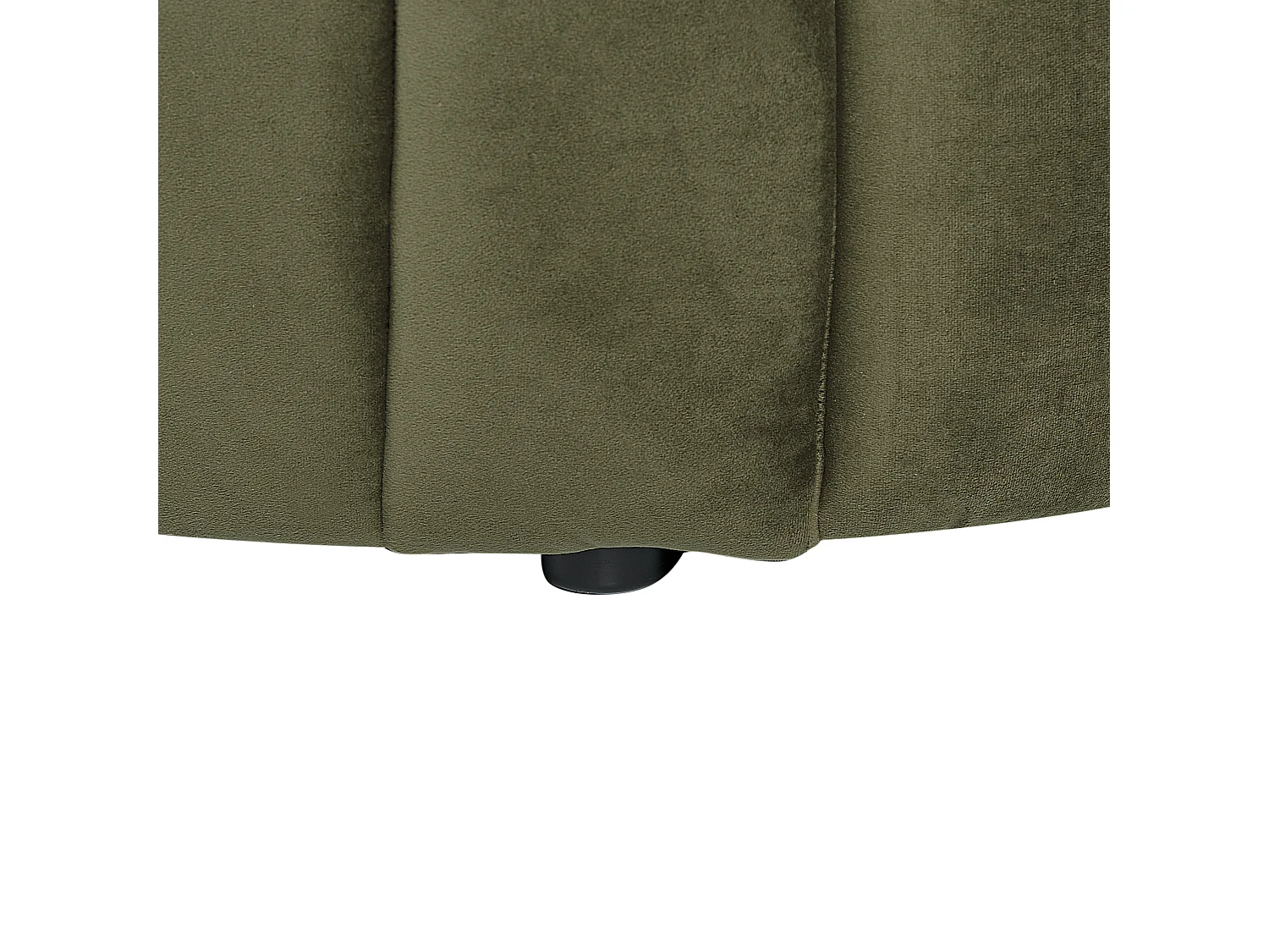 Fauteuil MALUNG Velours Vert foncé