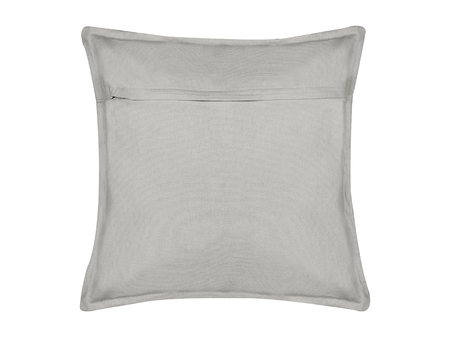 Dekokissen 2er Set MURRAYA Samtstoff 45 x 45 cm Grau Weihnachtsmotiv