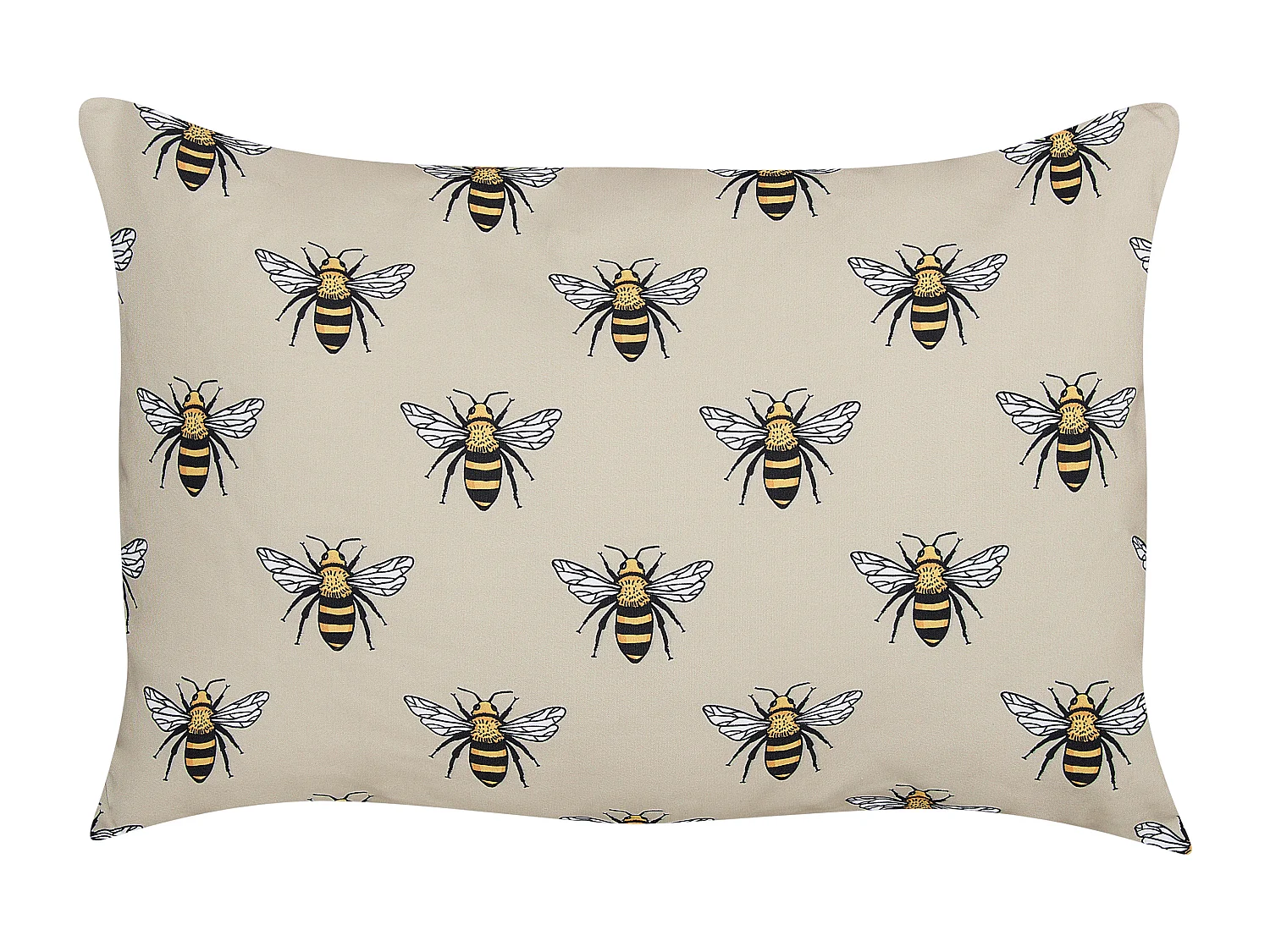 Zestaw 2 poduszek ogrodowych CANNETO Wzór zwierzęcy 40 x 60 cm Beżowy