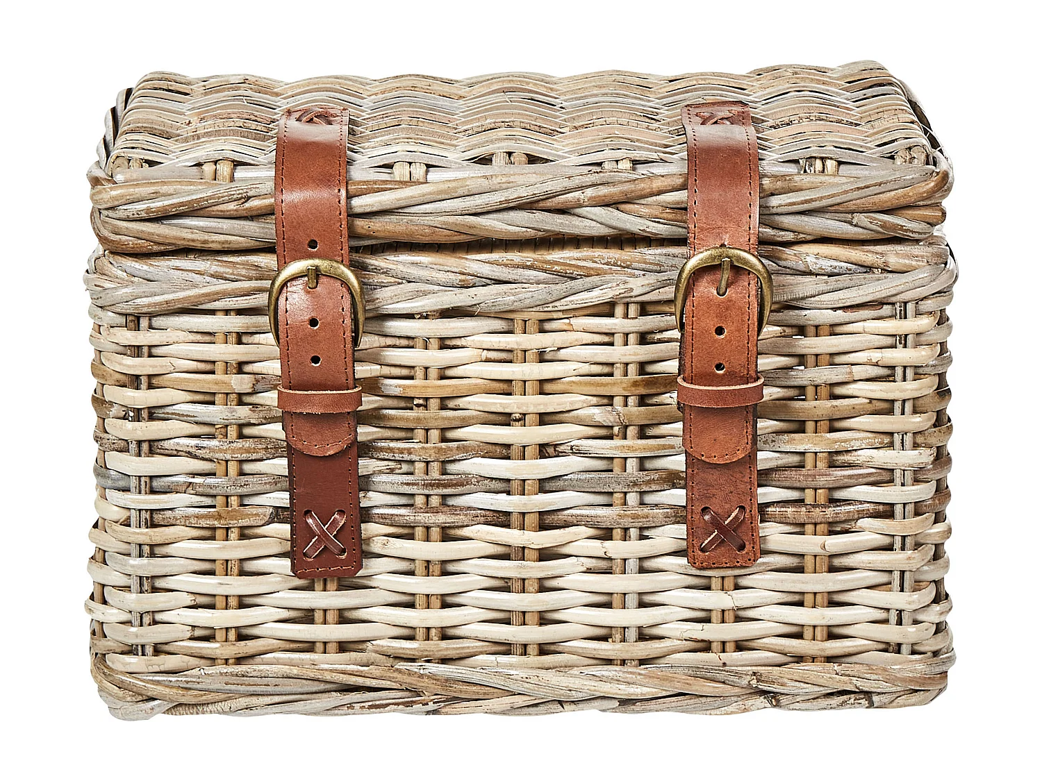 Aufbewahrungskorb 2er Set IRBID Rattan Naturfarben