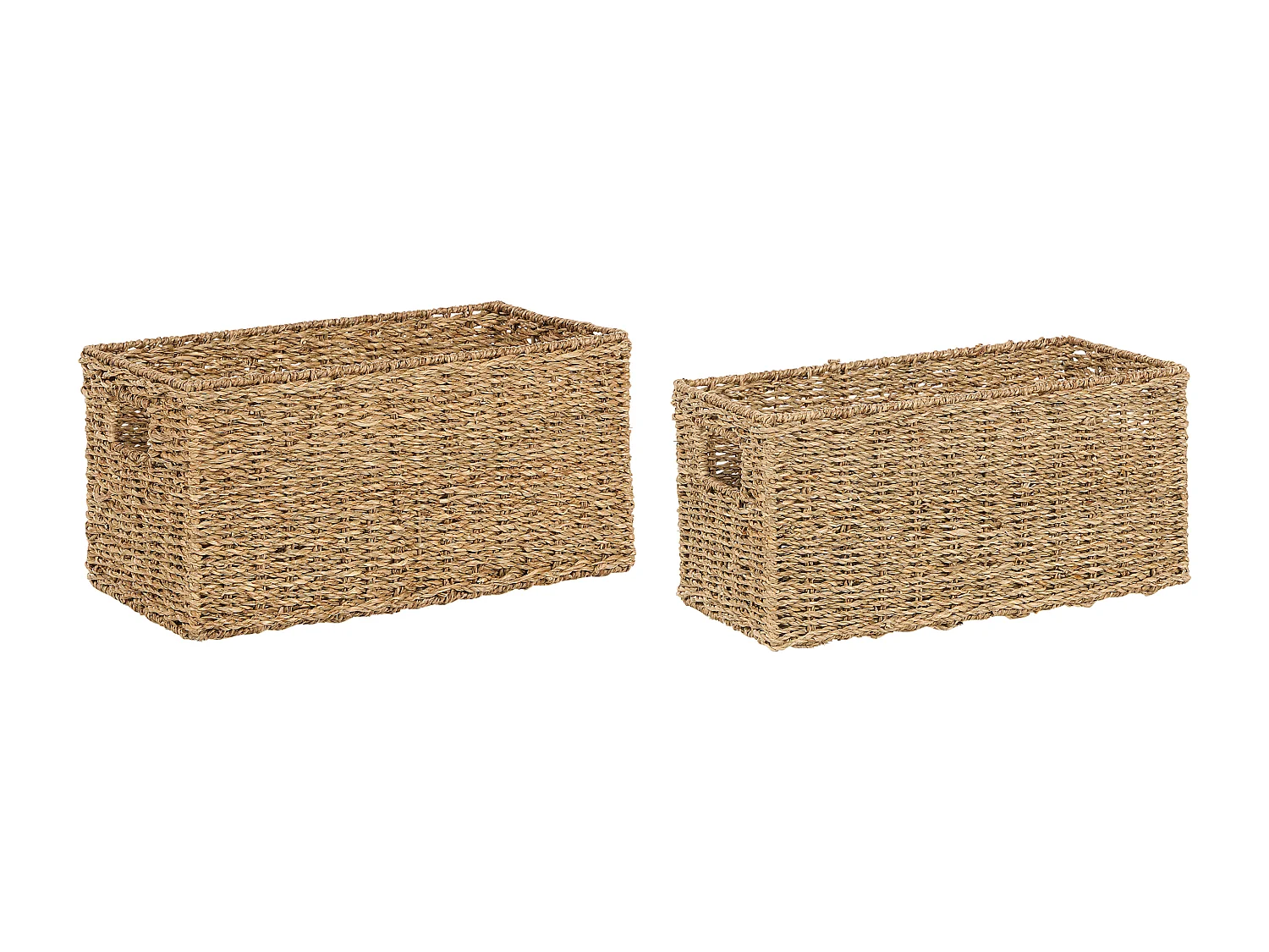 Lot de 2 paniers DONGHA Herbier marin Naturel