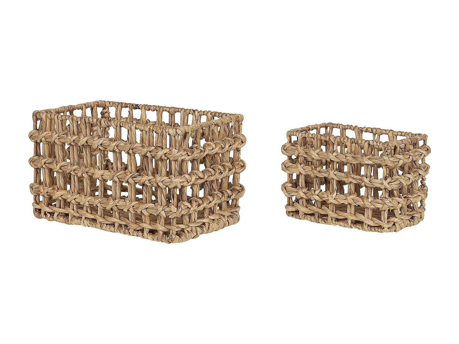 Set di 2 cestini DIAN Vimini Naturale