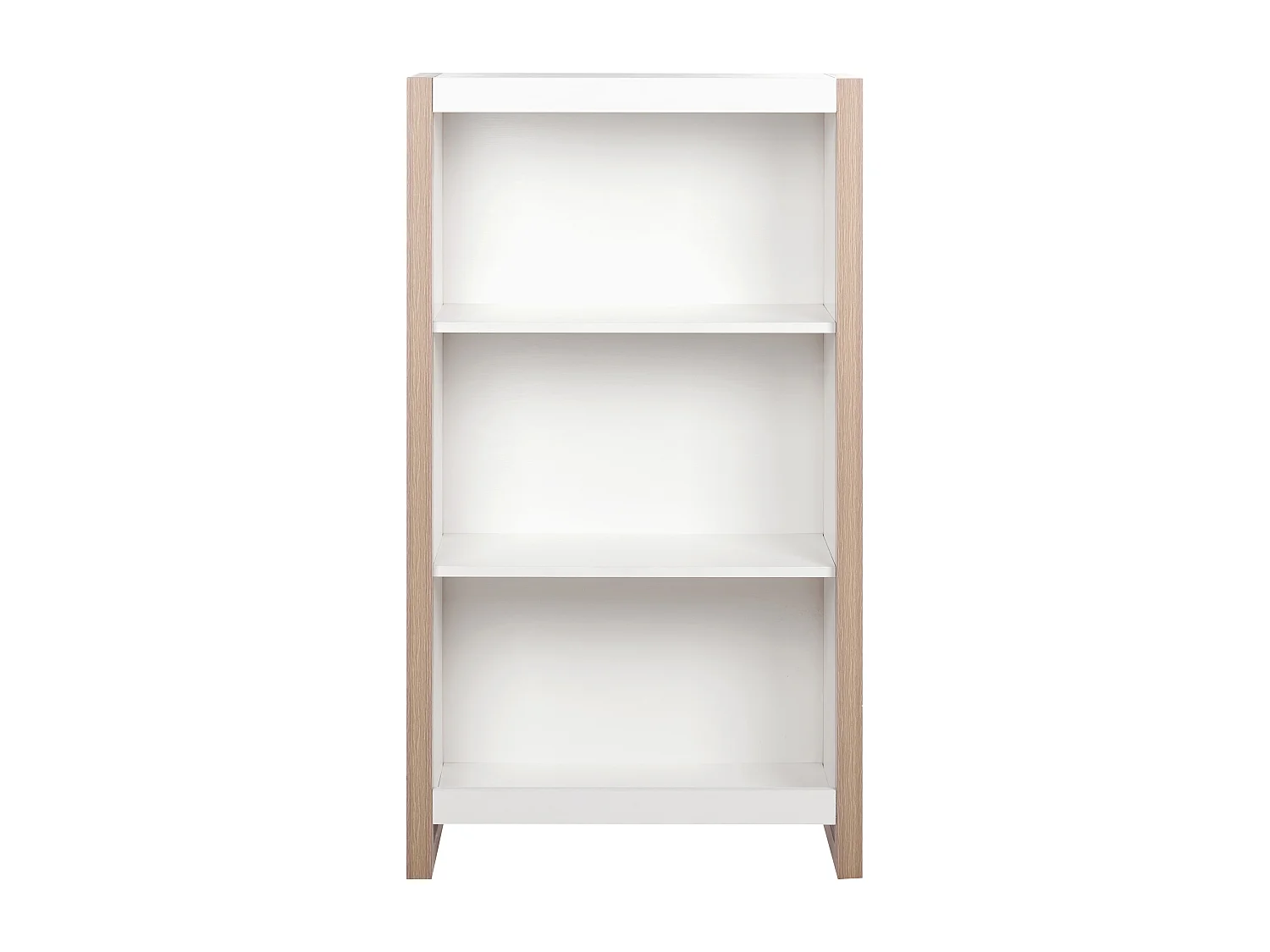 Bibliothèque 3 étagères JOHNSON Blanc