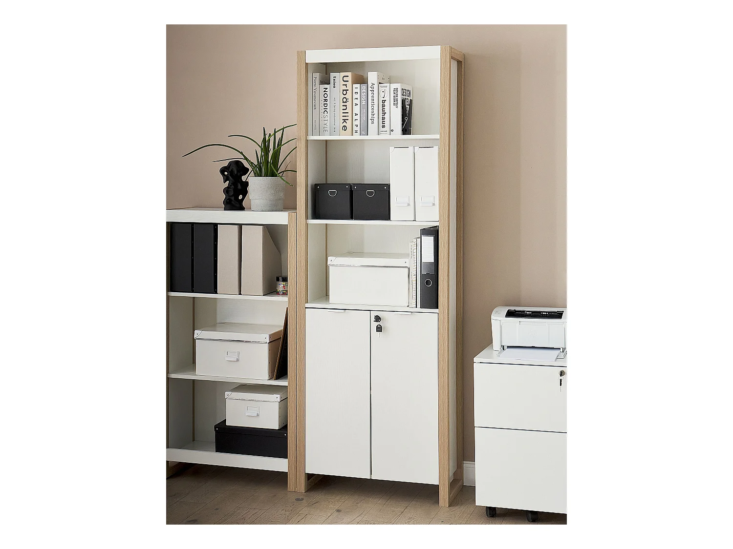 Libreria JOHNSON Bianco
