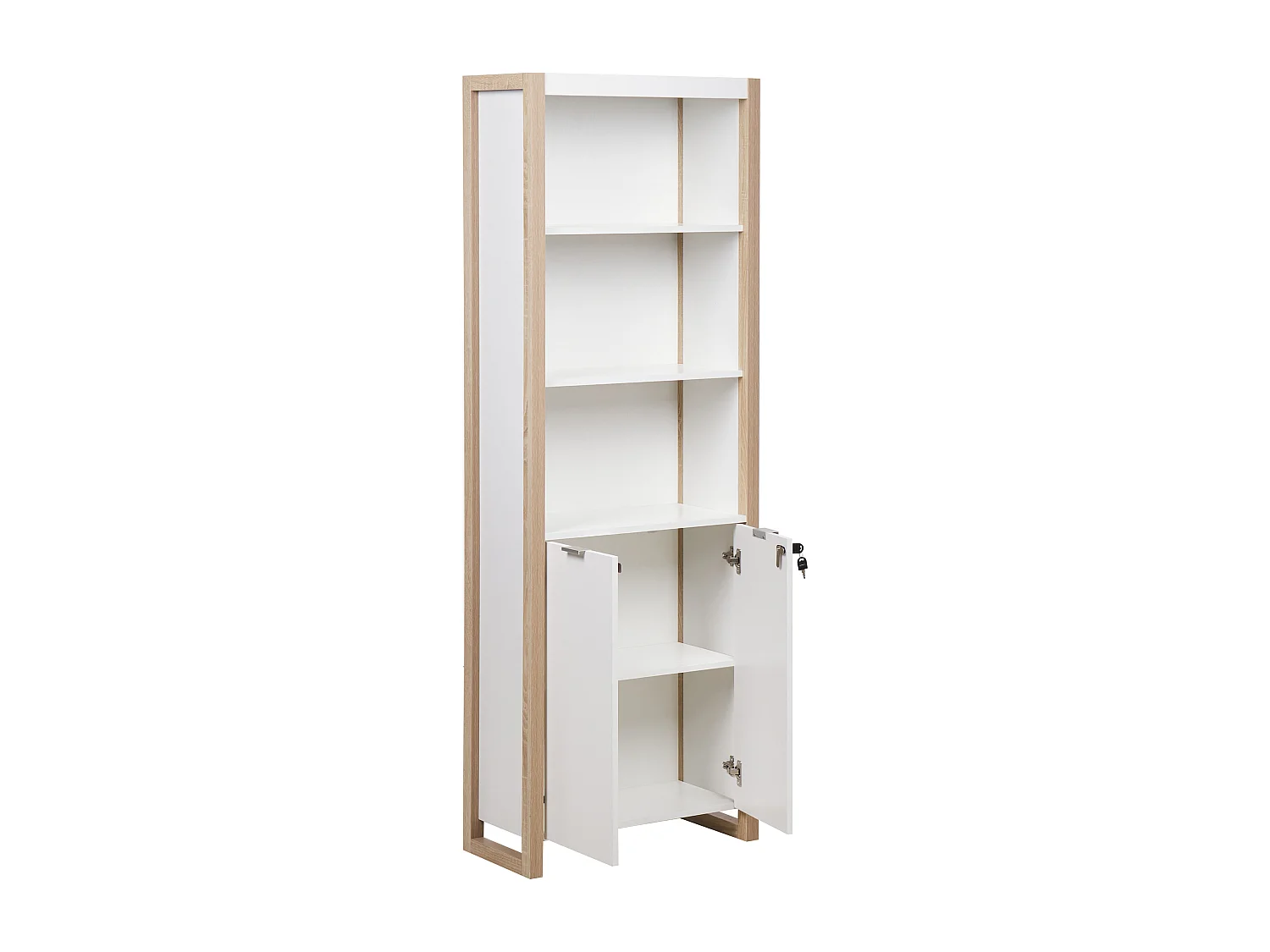 Bibliothèque JOHNSON Blanc