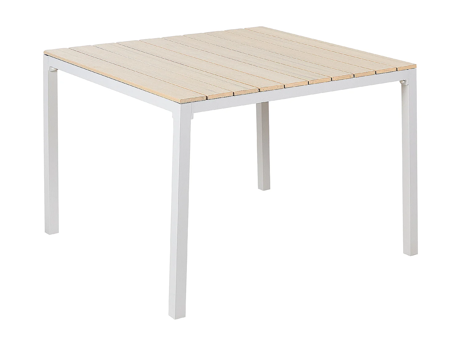 Tavolo da pranzo da giardino PRATO 95 cm 95 cm Beige