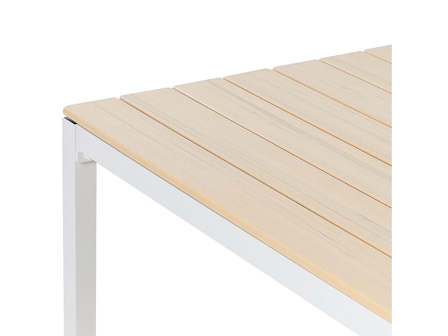 Table de salle à manger de jardin PRATO 95 cm 95 cm Beige