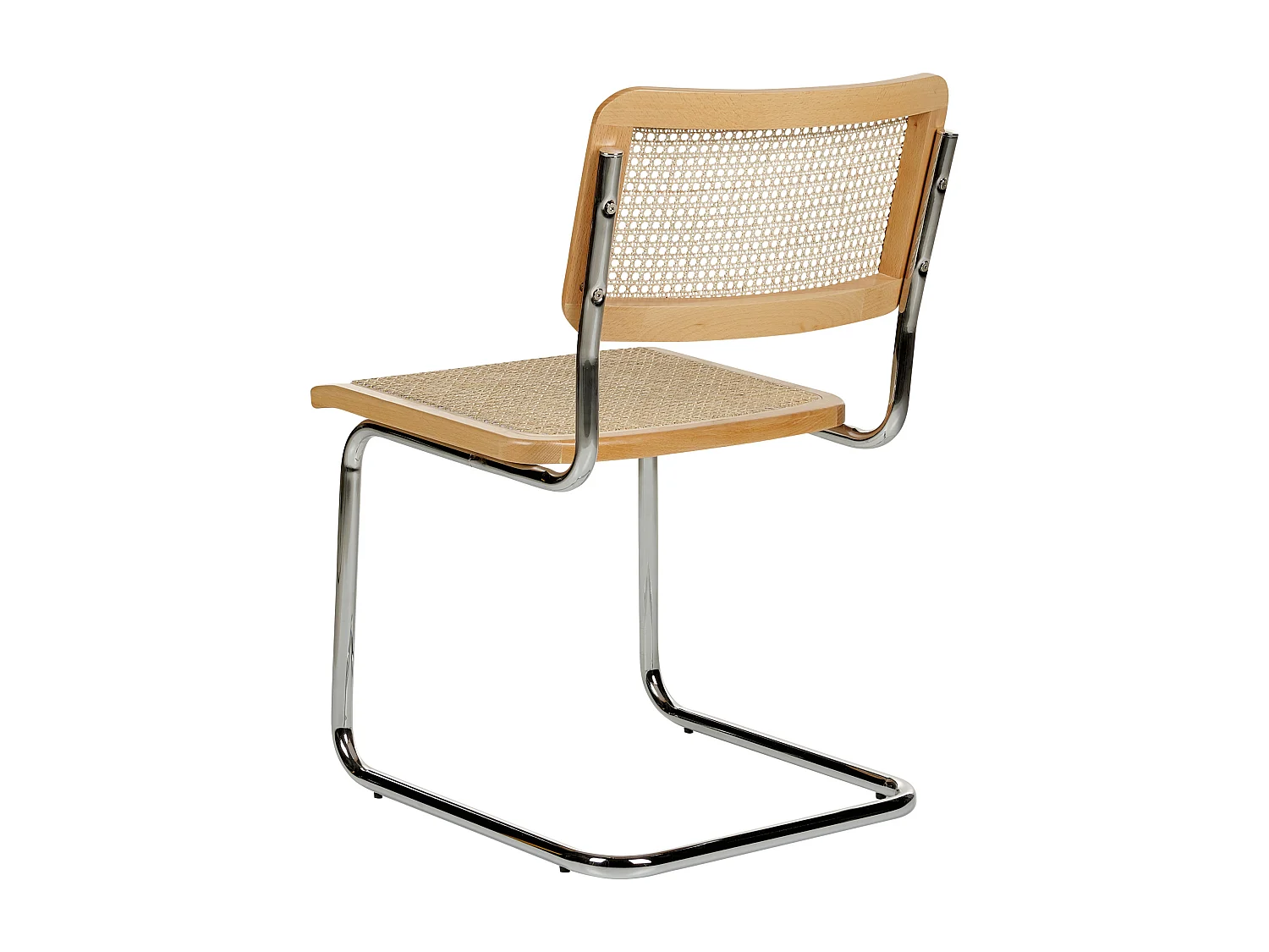 Set van 2 eetkamerstoelen CORDOVA Rotan Lichte houtkleur