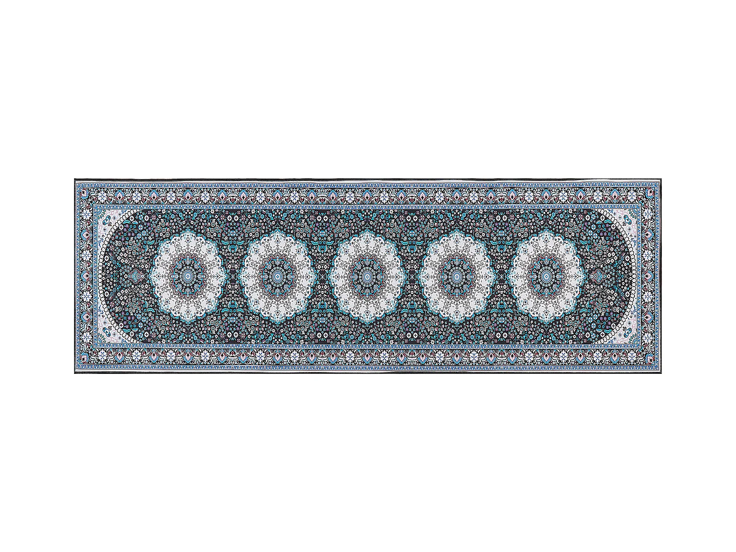 Tapis GEDIZ Bleu 80 x 240 cm