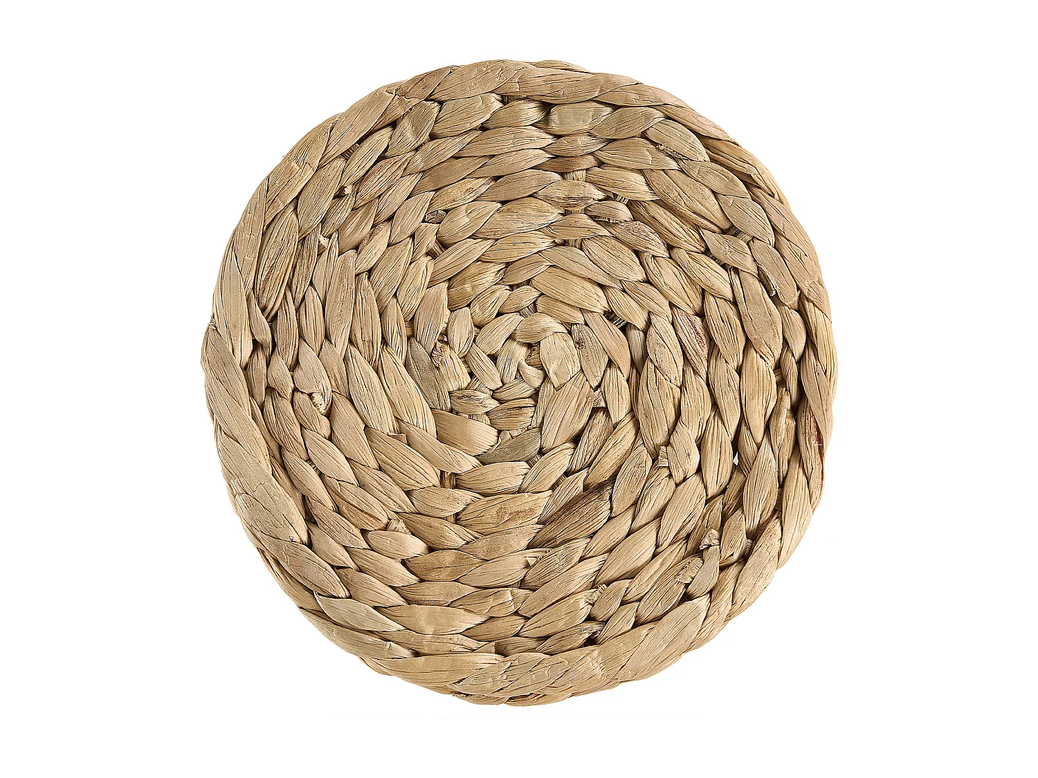 Set mit 3 Blumentöpfen RONQUIL Geflecht 16/20/24 cm Naturfarben