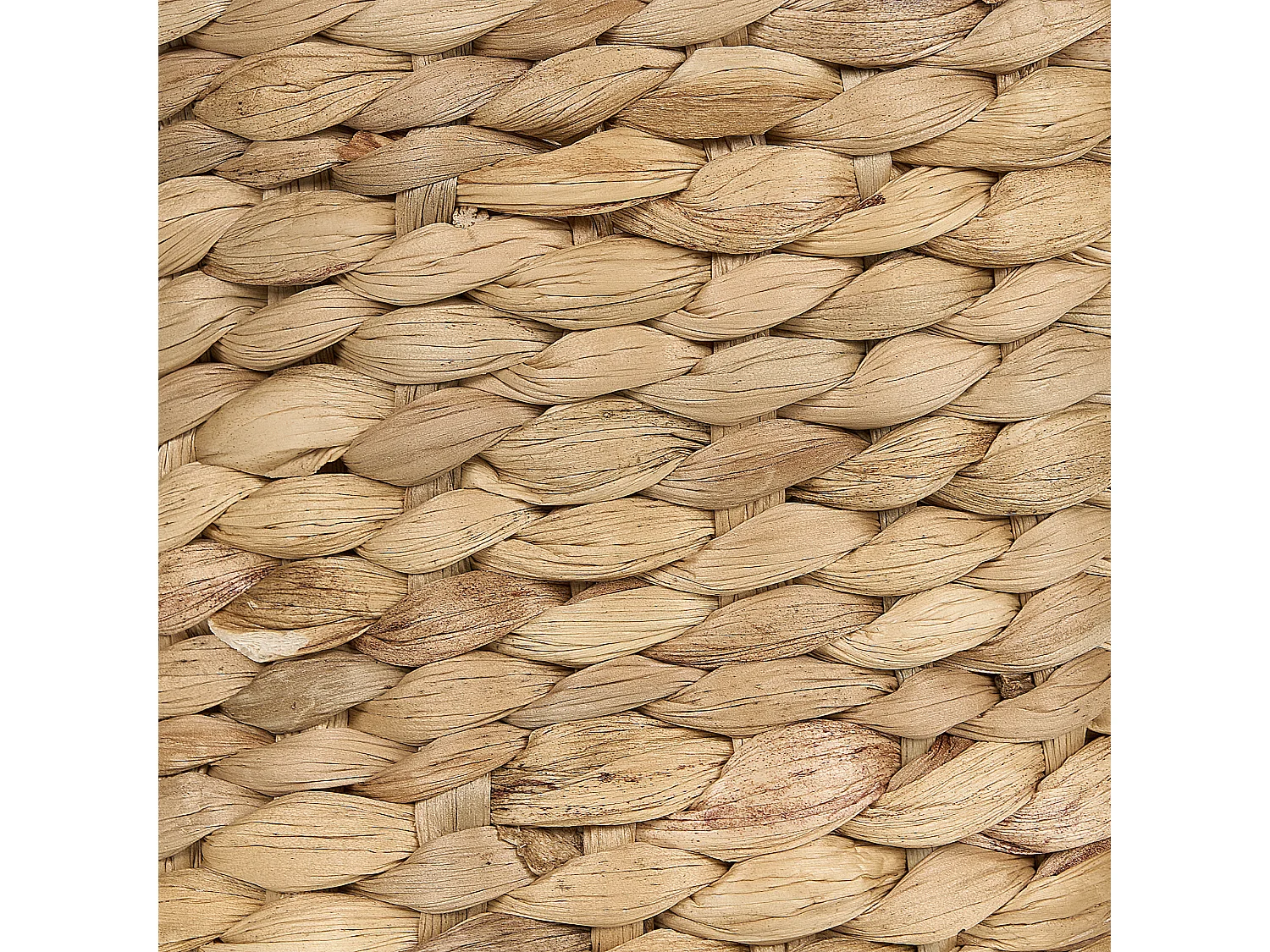 Set mit 3 Blumentöpfen RONQUIL Geflecht 16/20/24 cm Naturfarben