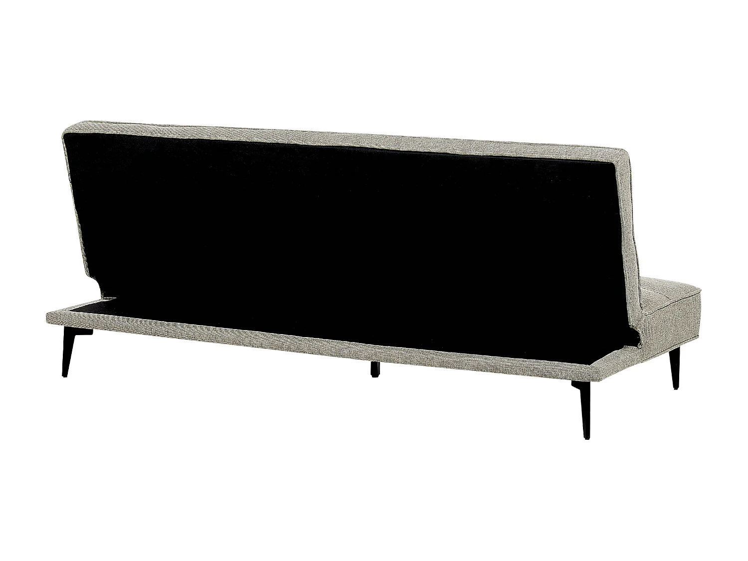 Schlafsofa ESSVIK Stoff Hellgrün 3-Sitzer