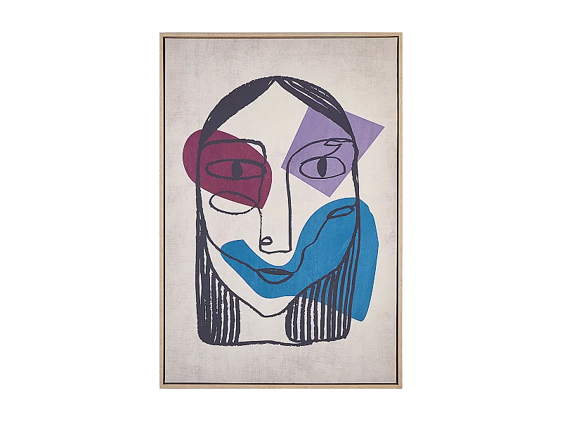 Canvas TORITTO Frauenmotiv 63 x 99 cm Bunt