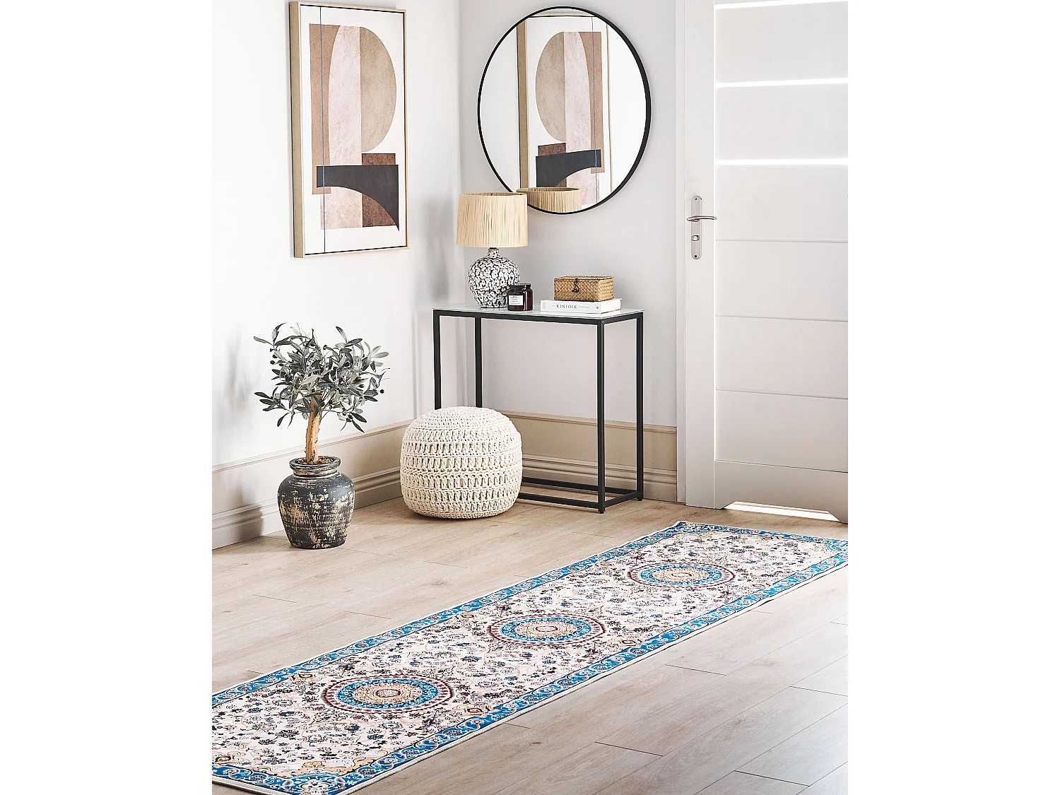 Tapis GORDES Beige 80 x 300 cm