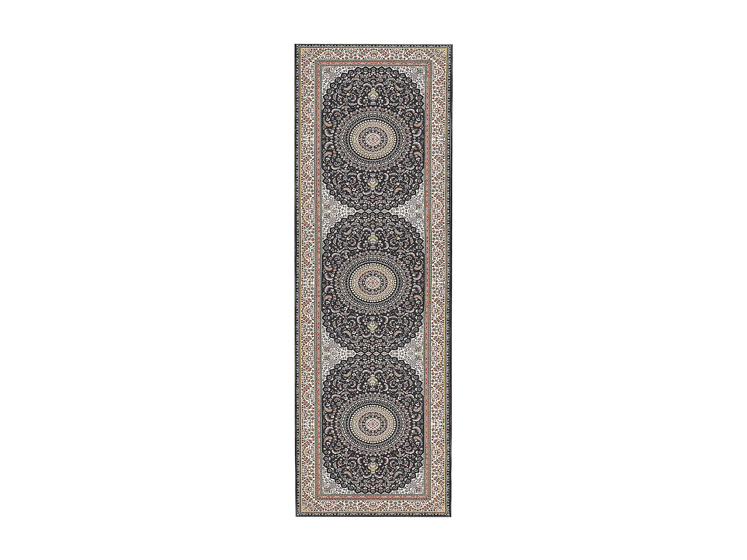 Tapete em tecido multicolor 80 x 240 cm CIVRIL