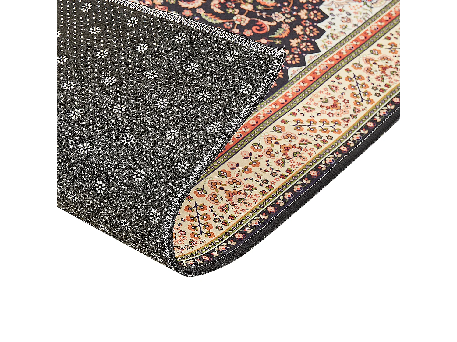 Vloerkleed polyester meerkleurig 60 x 200 cm CIVRIL