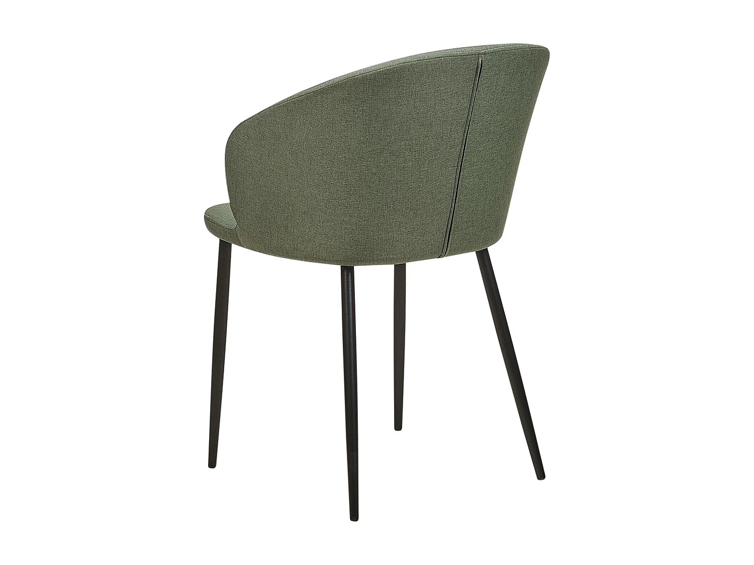 Lot de 2 chaises de salle à manger MASON Vert foncé