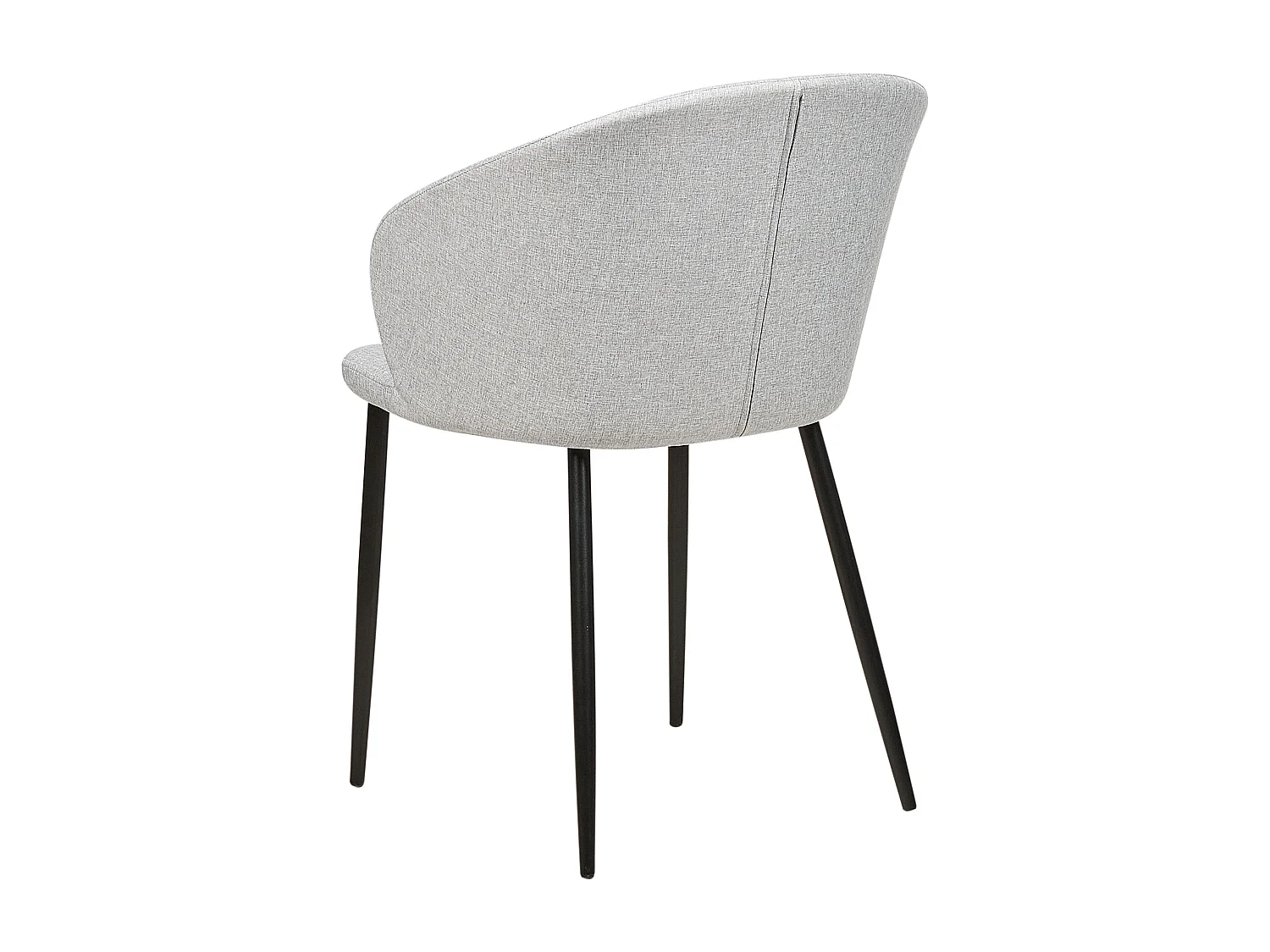 Set di 2 sedie da pranzo MASON Grigio chiaro