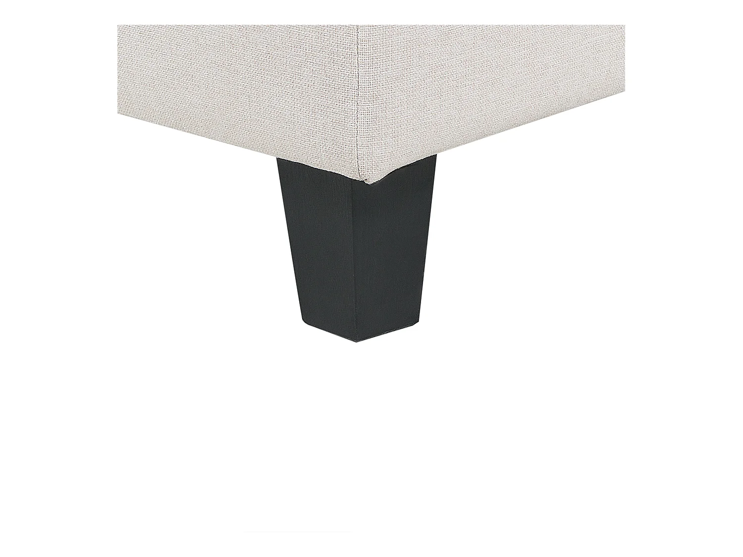 Canapé modulable 3 places UNSTAD Tissu Beige clair