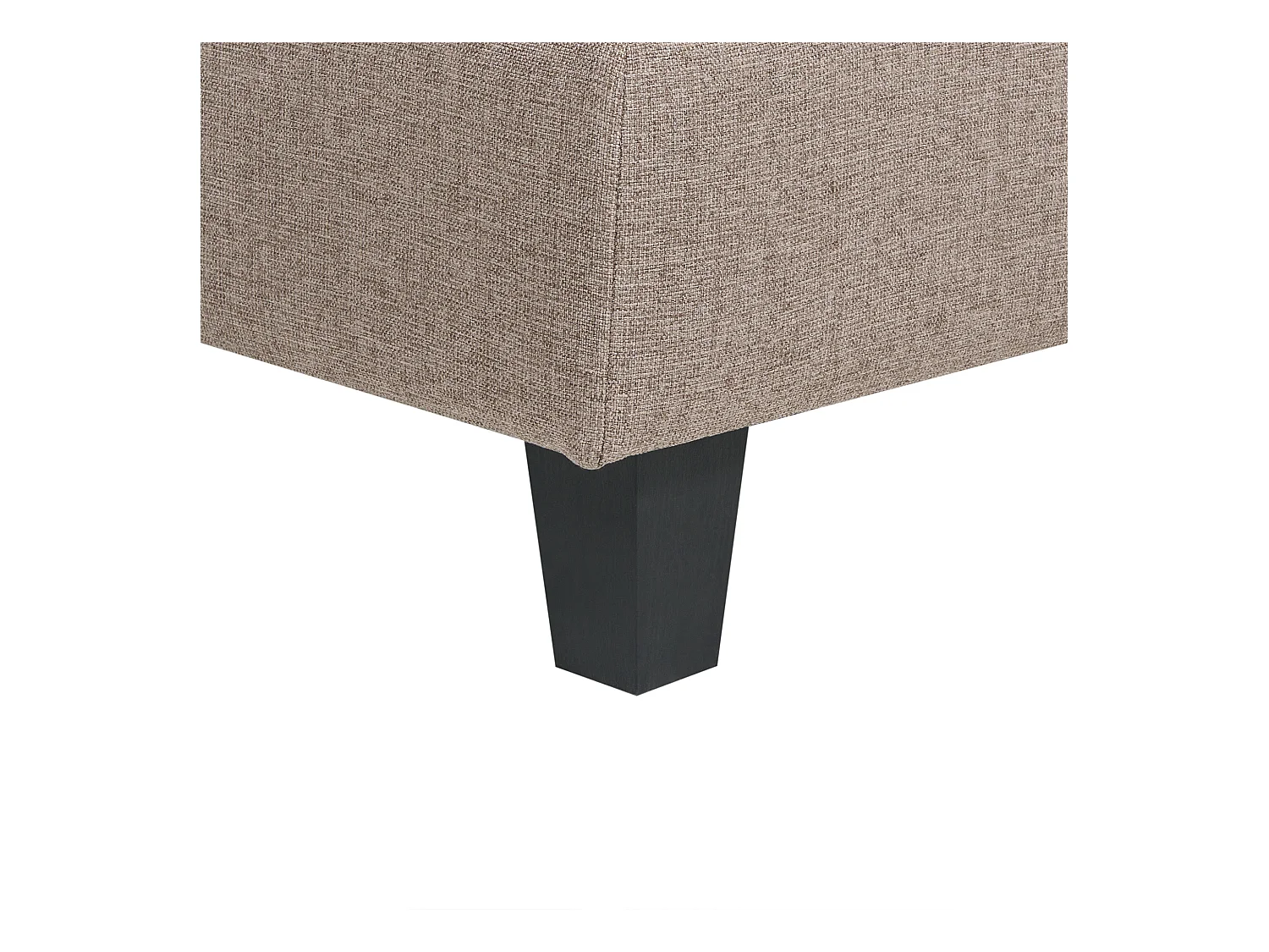 Modulaire bank UNSTAD Stof Bruin Met ottomaan 3-zitter