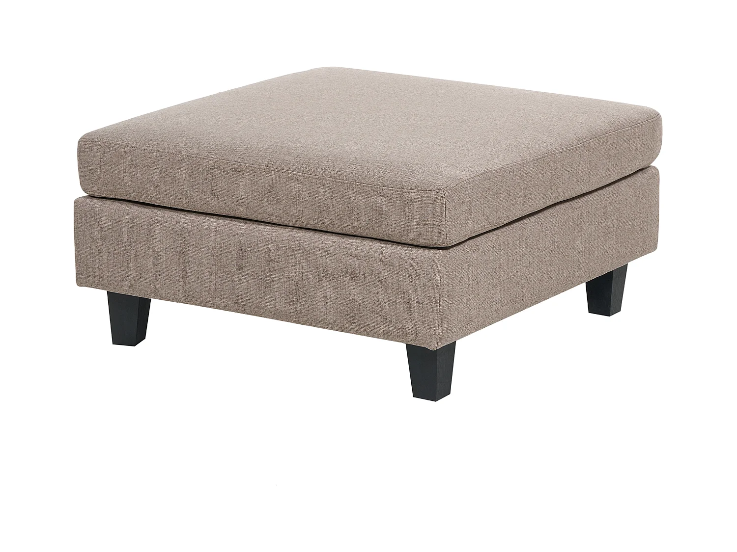 Modulaire bank UNSTAD Stof Bruin Met ottomaan 3-zitter