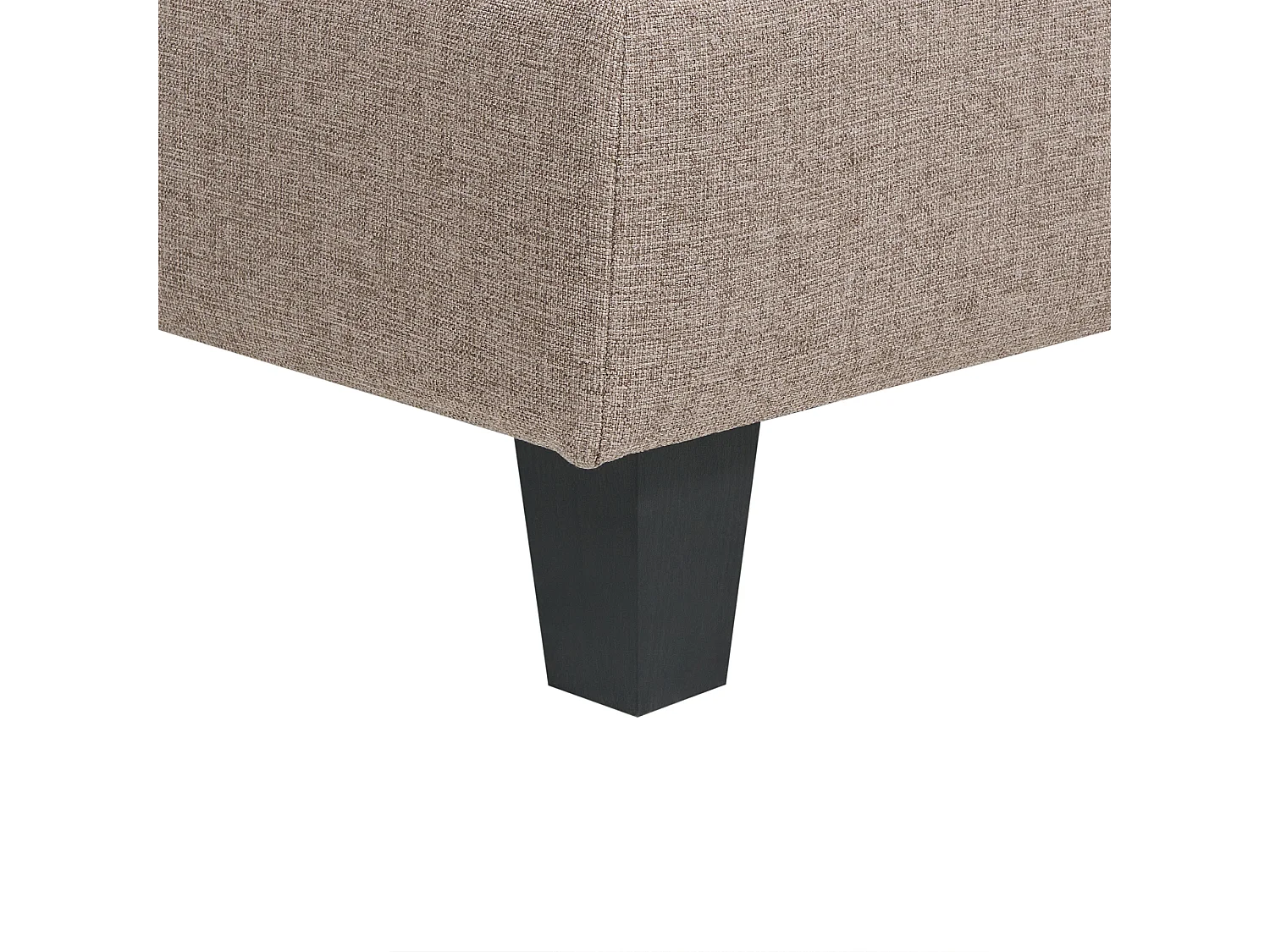 Modulaire bank UNSTAD Stof Bruin Met ottomaan 3-zitter