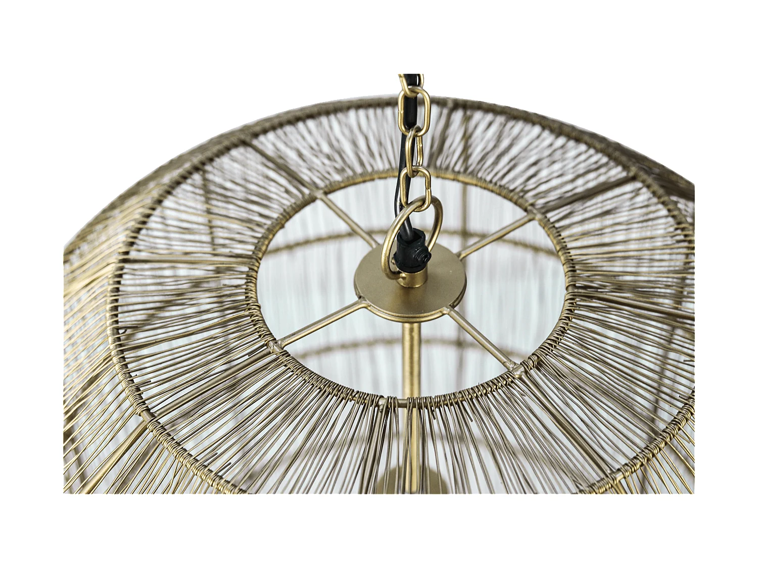 Marbella - Suspension - Métal - Doré - 61 x 40 x 40 xm