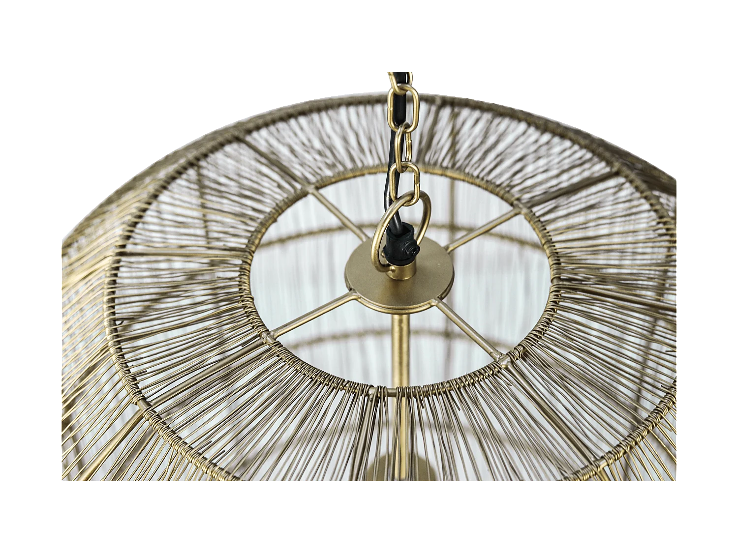 Marbella - Suspension - Métal - Doré - 61 x 40 x 40 xm