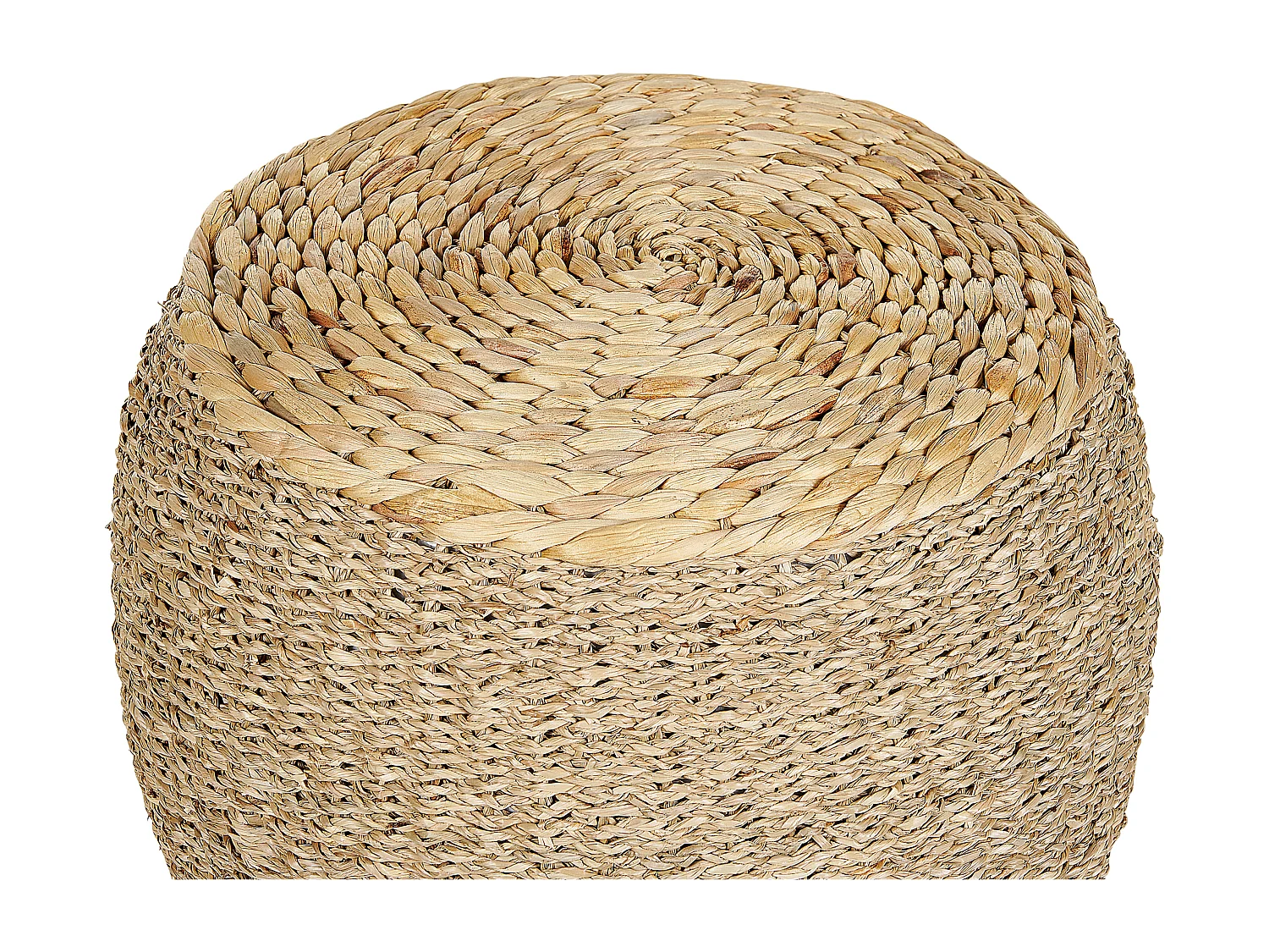 Pouf HAIPHONG Herbier marin Beige