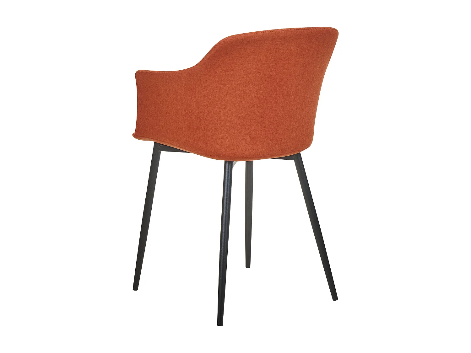 Lot de 2 chaises de salle à manger ELIM Orange