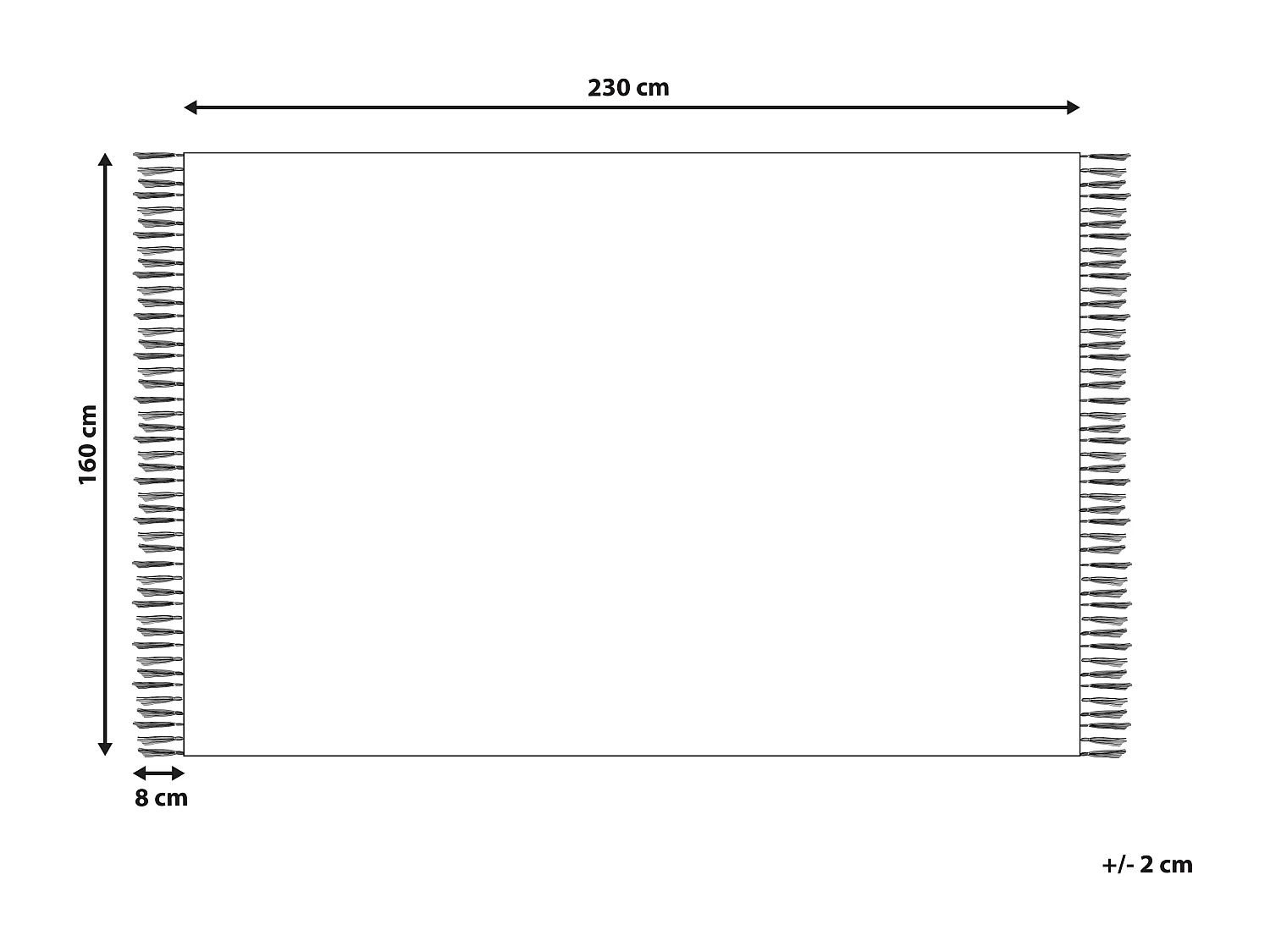 Tapis SAZOO Beige 160 x 230 cm