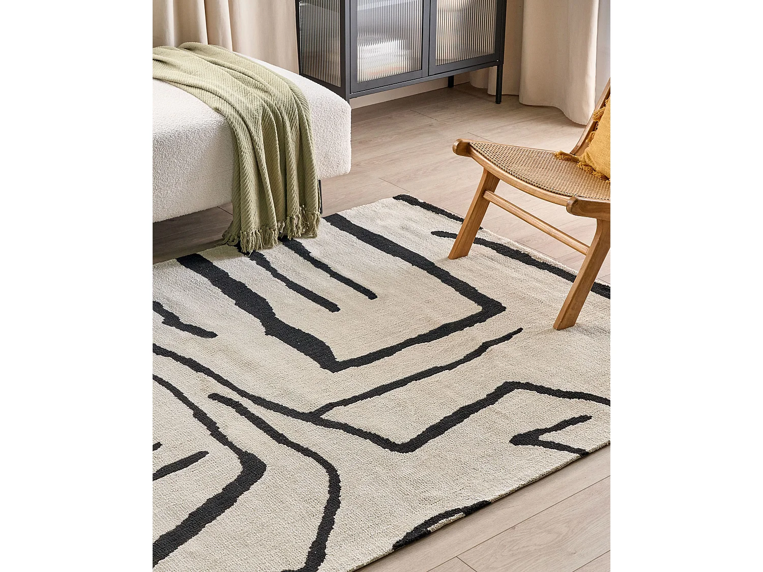 Tapis KOLPUR Beige clair 160 x 230 cm