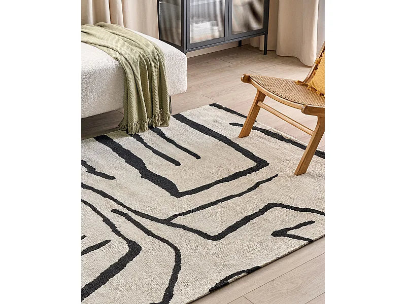 Tapis KOLPUR Beige clair 160 x 230 cm