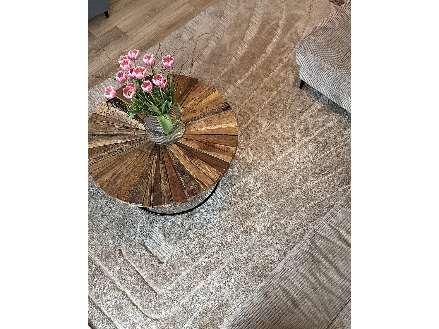 Tapis beige 200 x 300 cm SAZOO