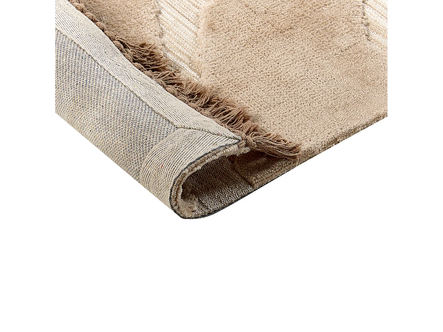 Vloerkleed polyester beige 200 x 300 SAZOO