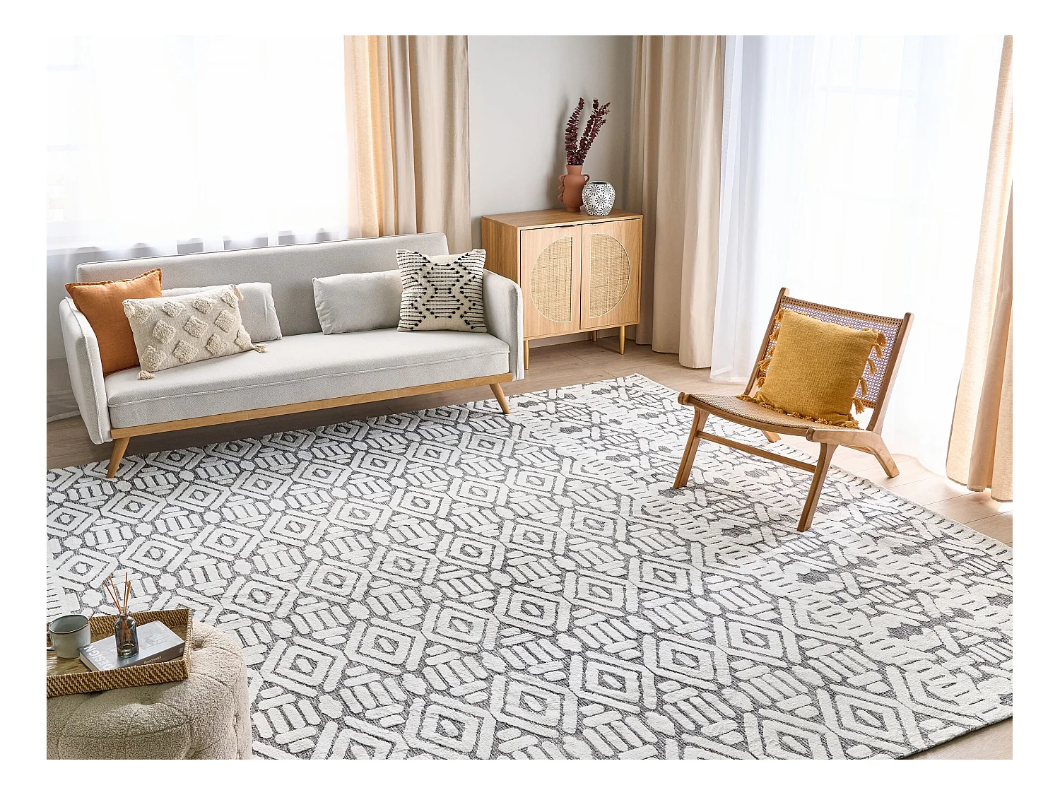 Tapis SIBI Blanc 300 x 400 cm