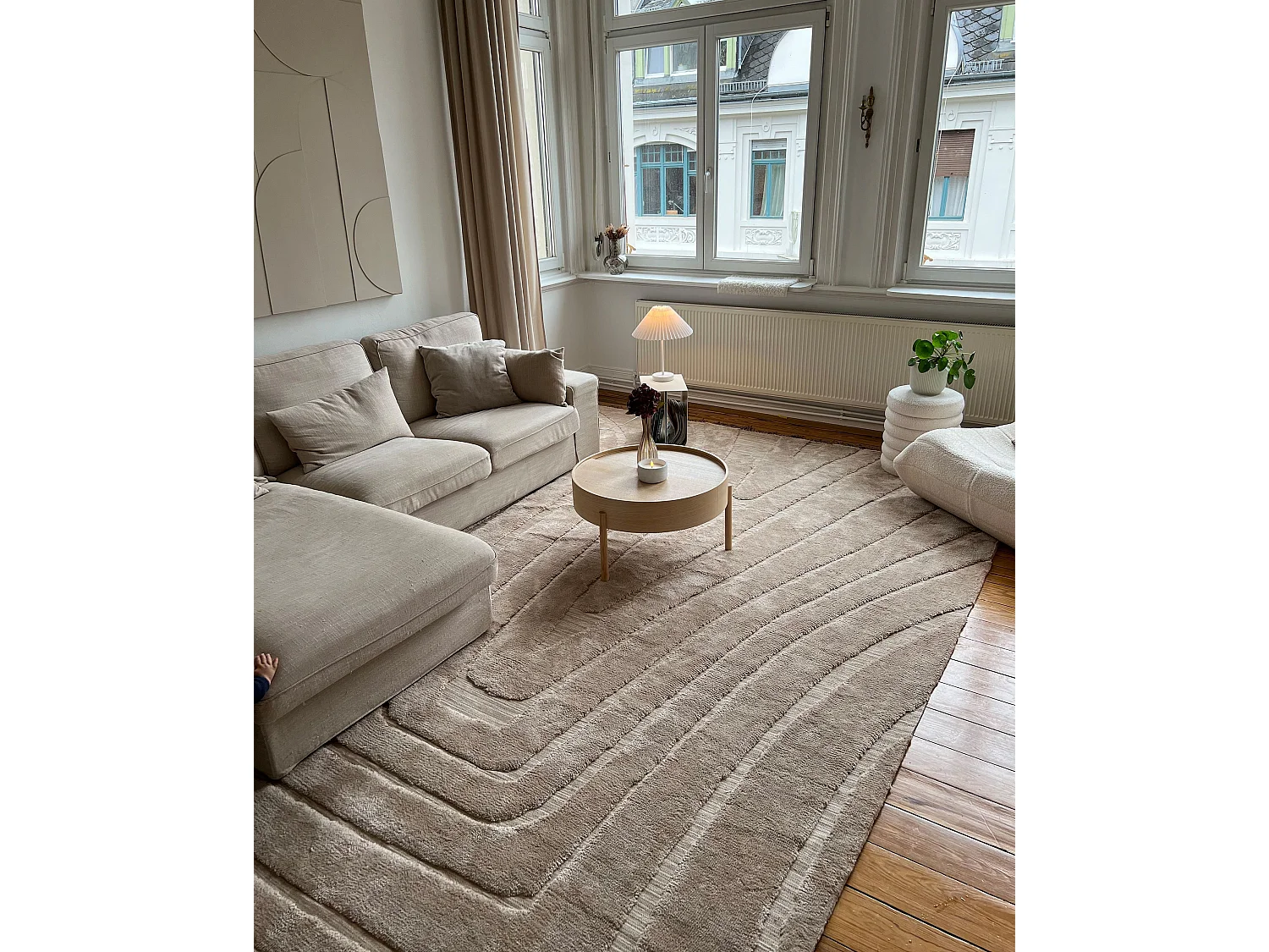Tapis beige 300 x 400 cm SAZOO