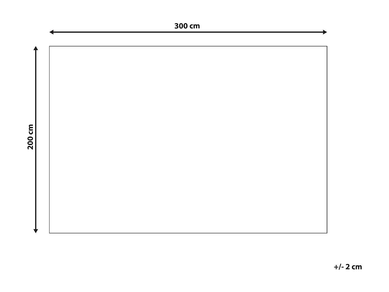 Tapis PUNGE Noir 200 x 300 cm