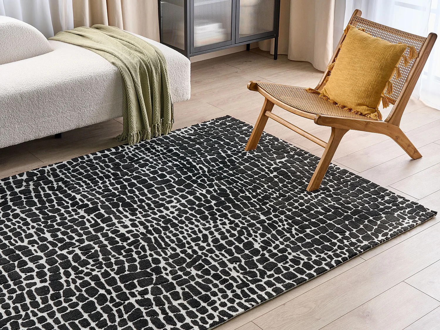 Tapis PUNGE Noir 160 x 230 cm