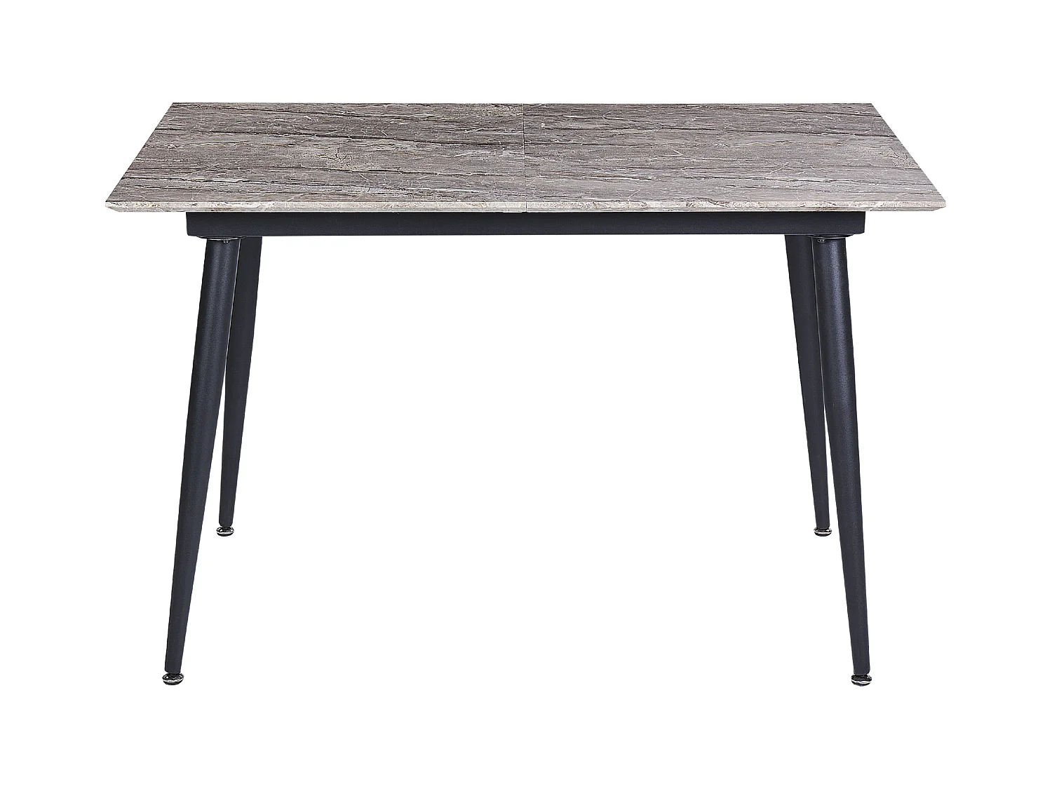 Table de salle à manger extensible EFTALIA Gris 120/150 cm 80 cm