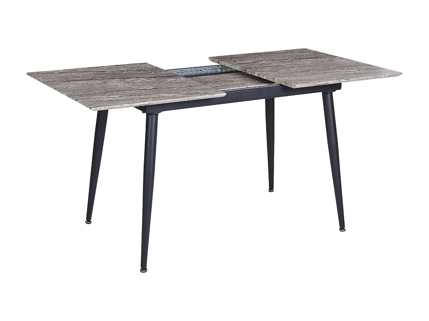 Table de salle à manger extensible EFTALIA Gris 120/150 cm 80 cm