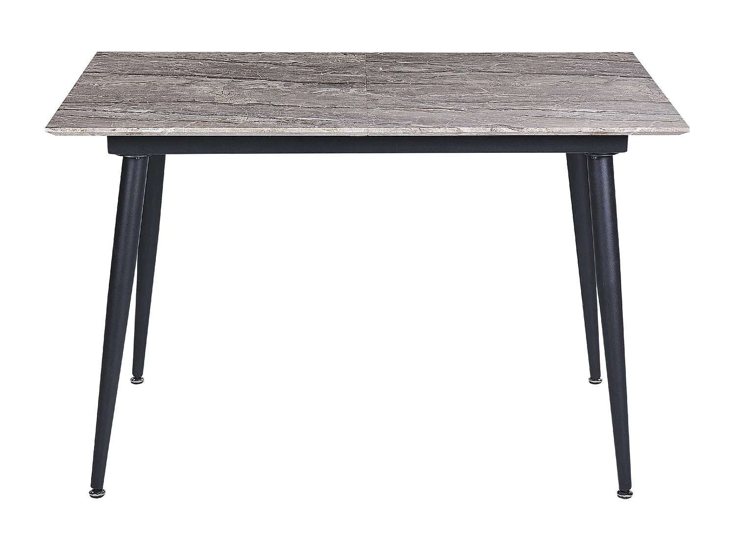Table de salle à manger extensible EFTALIA Gris 120/150 cm 80 cm