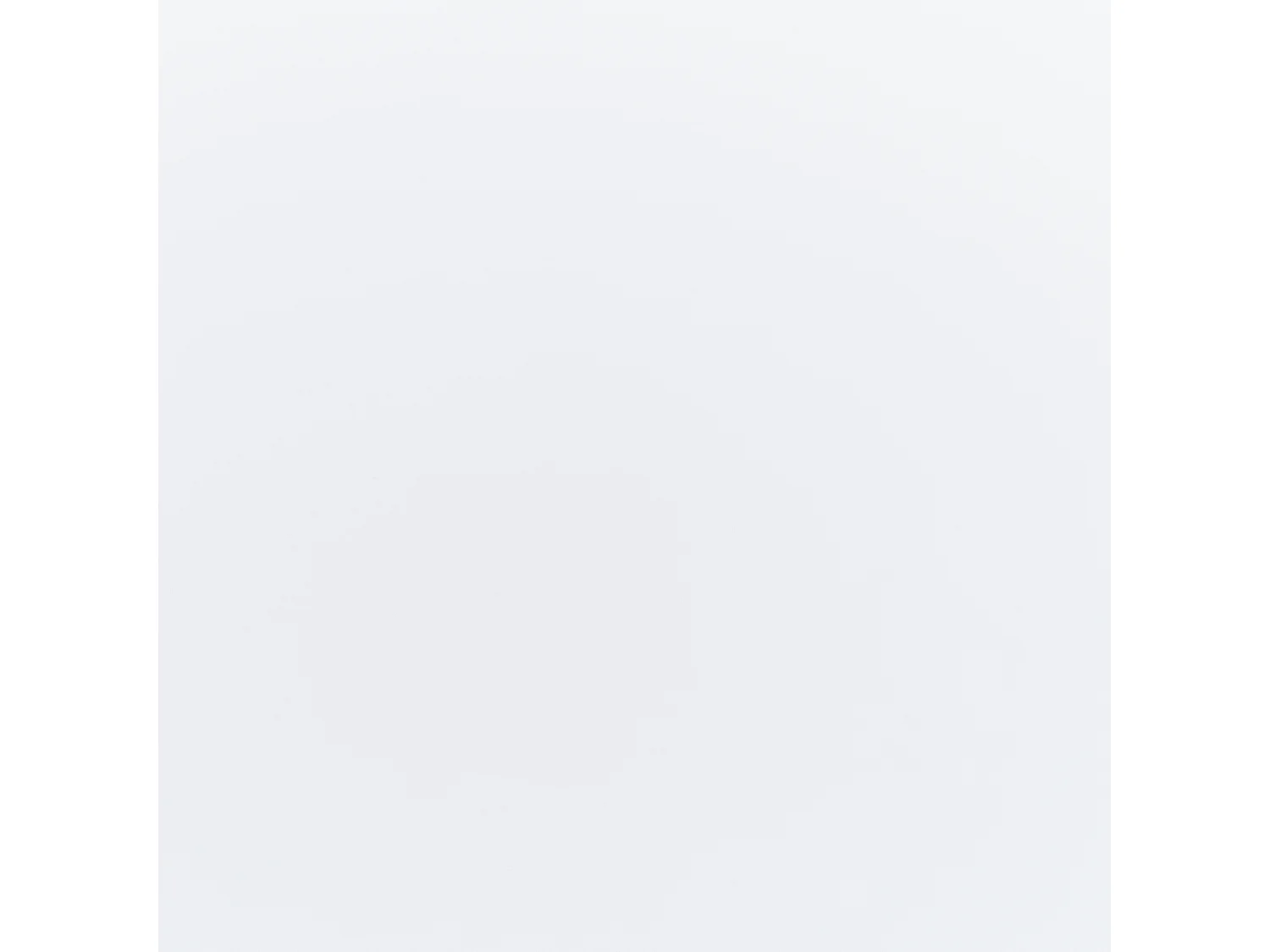 Ausziehbarer Esstisch STAVERTON Weiss 120/160 cm 80 cm