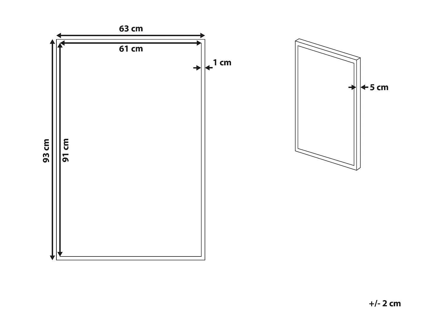 Canvas CAMPLI Tiermotiv 63 x 99 cm Grau