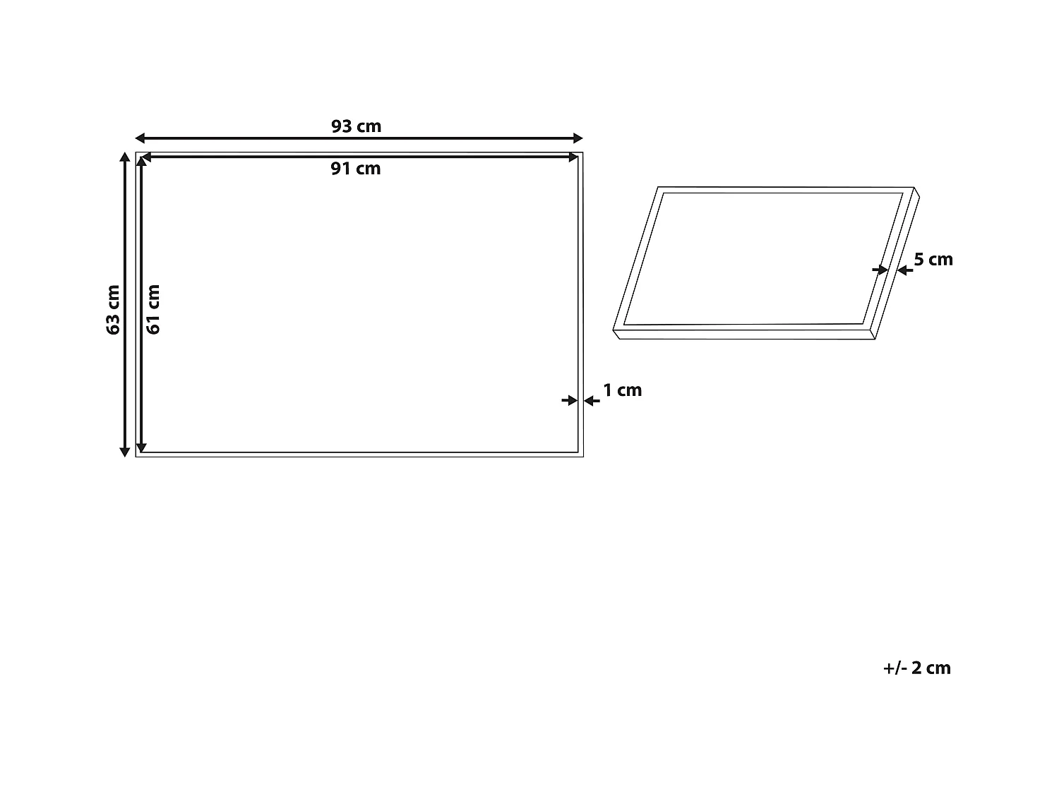 Lienzo BIBBIENA Motivo infantil 63 x 99 cm Multicolor